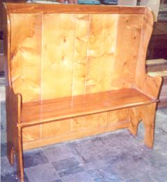 Rustic Settle